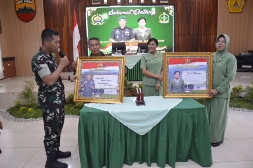 Kodim 0212/Tapsel Terima Kunjungan Kerja Danrem 023/KS