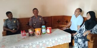 Kapolsek Ngimbang Gelar Mitigasi dan Silaturahmi Ke Keluarga Anggota Yang Mengalami Sakit