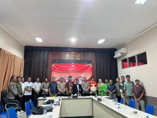 Polres PALI Gelar Forum Konsultasi Publik untuk Optimalkan Kualitas Pelayanan kepada Masyarakat