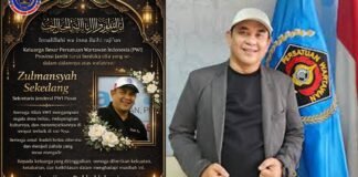 PWI Bekasi Raya Sampaikan Duka Mendalam atas Wafatnya Sekjen PWI Pusat Zulmansyah Sekedang