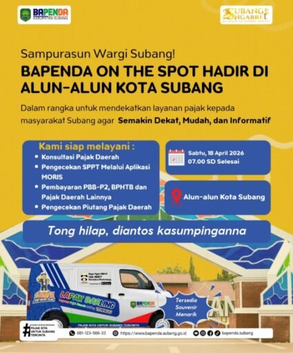 Alun-Alun Subang: Bayar Pajak Makin Dekat, Cepat, dan Informatif
