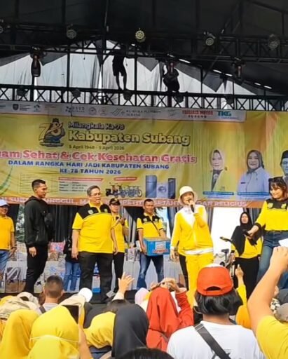 HUT ke-78 Subang Meriah, Ribuan Warga Padati Alun-Alun, Layanan Kesehatan Gratis Diserbu