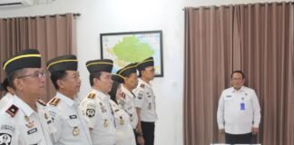 Karutan Kelas I Palembang Ikrar Bersama dan Penandatanganan PKS Bersih dari Narkoba, Handphone, dan Pungli