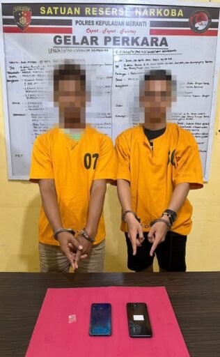 Aksi Nekat Buang Sabu Gagal Dua Pria Di Meranti Diciduk Polisi