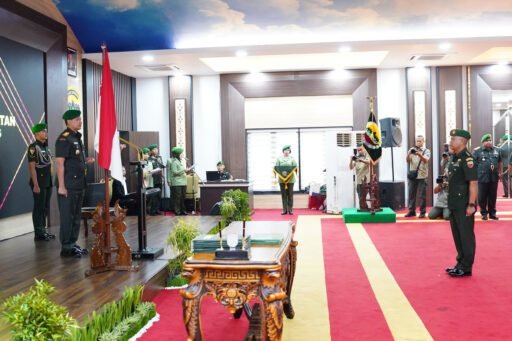 Pangdam I/BB Pimpin Sertijab dan Tradisi Korps Pejabat Utama di Makodam I/BB