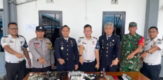 Pemusnahan Barang Bukti Rutan Kelas I Palembang, Wujud Komitmen Bersih dari Barang Terlarang di HBP ke-62