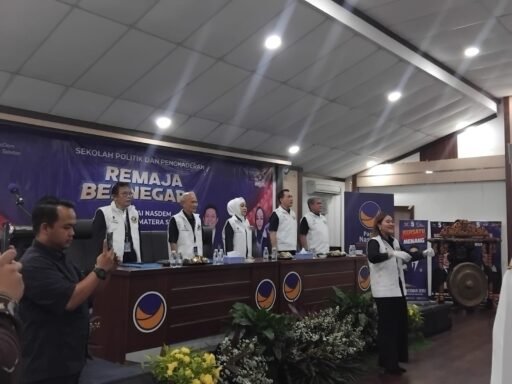 Ubah Stigma Politik, NasDem Sumsel Bekali Generasi Muda Lewat Sekolah Politik