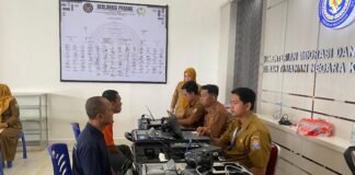 Rutan Kelas I Palembang Gandeng Dukcapil, Warga Binaan Lakukan Perekaman KTP Elektronik