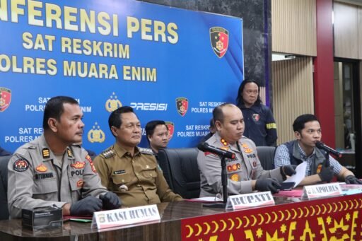Polres Muara Enim Ungkap Pencurian Ratusan Rolling Door Pasar Inpres, Bupati Apresiasi Kinerja Cepat Aparat