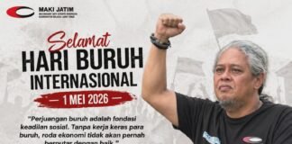 Hari Buruh 2026, MAKI Jatim Tegaskan Perlawanan Ketidakadilan