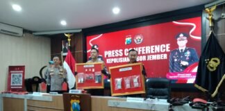 Satreskoba Polres Jember Berhasil Ringkus 18 Tersangka Beserta Barang Bukti di Bulan Maret 2026