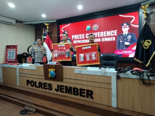 Satreskoba Polres Jember Berhasil Ringkus 18 Tersangka Beserta Barang Bukti di Bulan Maret 2026