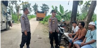 Kapolsek Ngimbang Gelar Patroli Obvit Guna Cegah Kriminalitas Di Daerah Rawan