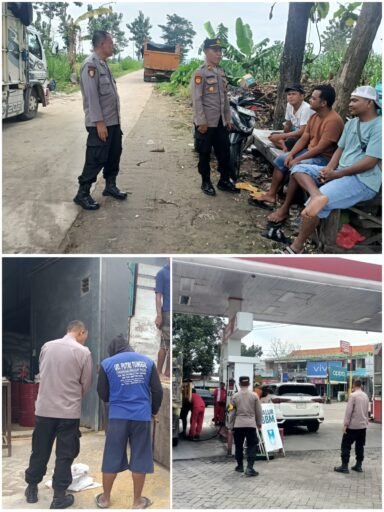 Kapolsek Ngimbang Gelar Patroli Obvit Guna Cegah Kriminalitas Di Daerah Rawan