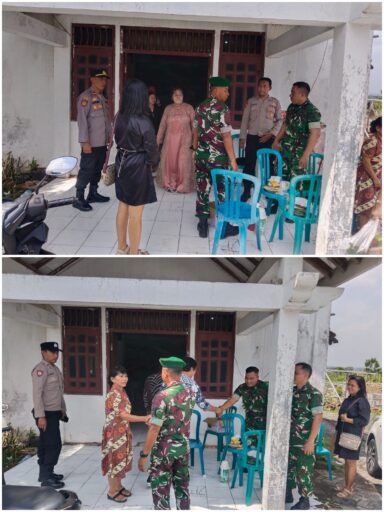 Wakapolsek Ngimbang Gelar Pengamanan Ibadah Jum’at Agung di Gereja GKJKI Desa Ngasemlemahbang