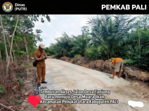 PENUKAL UTARA’ Apresiasi Kemajuan Pembangunan Akses Jalan Desa, Dinas (PUTR) dan Pemkab PALI.