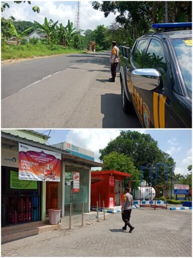 Polsek Ngimbang Gelar Patroli Harkamtibmas Guna Cegah Kriminalitas Dan Premanisme di Siang Hari