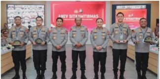 Polres Jember Raih Penghargaan Peringkat Kedua Pengungkapan Kasus Terbanyak di Jajaran Polda Jawa Timur