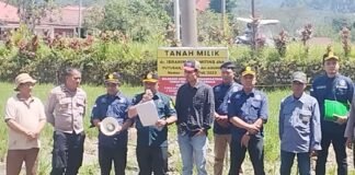 Eksekusi Sawah Seluas 533 M² di Rinding Batu Toraja Utara, Pihak Pemohon: Itu Sesuai Sertifikat