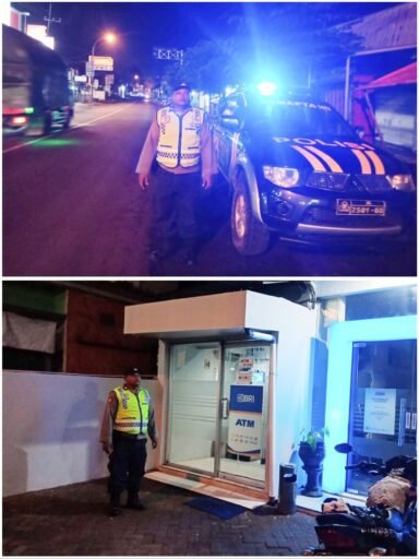 Polsek Ngimbang Gelar Patroli Siskamtibmas Wujudkan Keamanan Bersama di Wilayah Ngimbang