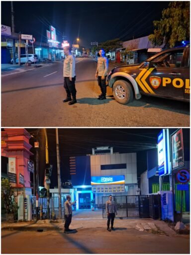 Personil Polsek Ngimbang Gelar Patroli Siskamtibmas Wujudkan Keamanan Bersama di Wilayah Ngimbang