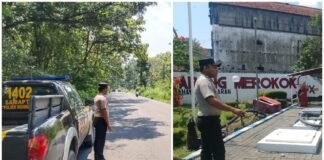 Personil Polsek Ngimbang Intensifkan Patroli Di Obvit Guna Cegah Kriminalitas di Siang Hari