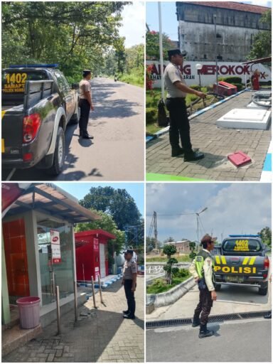 Personil Polsek Ngimbang Intensifkan Patroli Di Obvit Guna Cegah Kriminalitas di Siang Hari