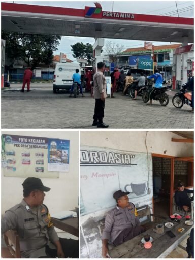 Personil Polsek Ngimbang Intensifkan Patroli Di Obvit Guna Cegah Kriminalitas di Siang Hari