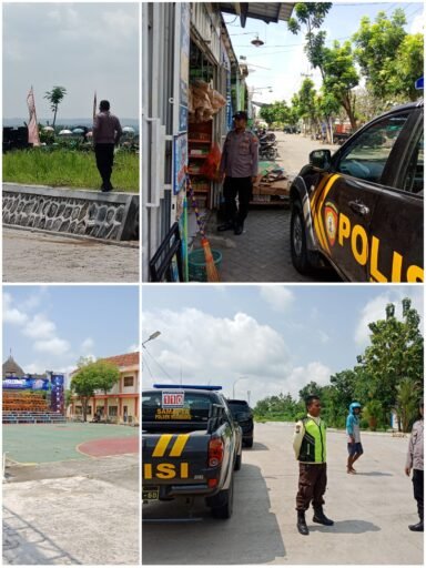 Polsek Ngimbang Gelar Patroli Harkamtibmas Dialogis Guna Cegah Kriminalitas di Siang Hari