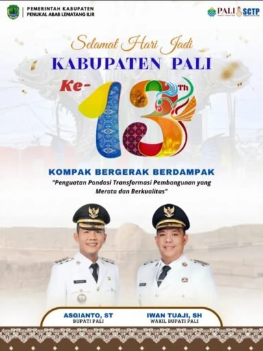 Peringati HUT ke-13, Diskominfo Staper PALI Perkuat Transformasi Digital “Kompak Bergerak, Berdampak”