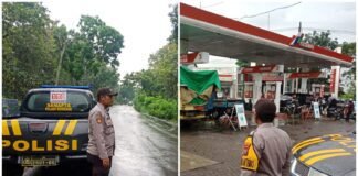 Polsek Ngimbang Gelar Patroli Harkamtibmas Di Obvit Guna Cegah Kriminalitas Dan Premanisme