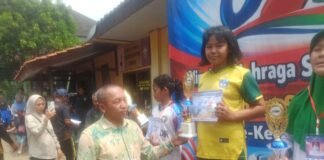 ALISA SDN Gadis 1 Juara 1 Renang O2SN 63 SDN Se-Kec. Ciparay Kab. Bandung, Senin-Kamis, 20- 23 April 2026