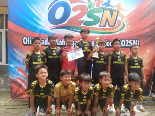 2 Emas 2 Perunggu SDN Gunugleutik 3,JUARA UMUM O2SN 63 SDN Se-Kec. Ciparay Stadion Barujati,21-23 April 2026