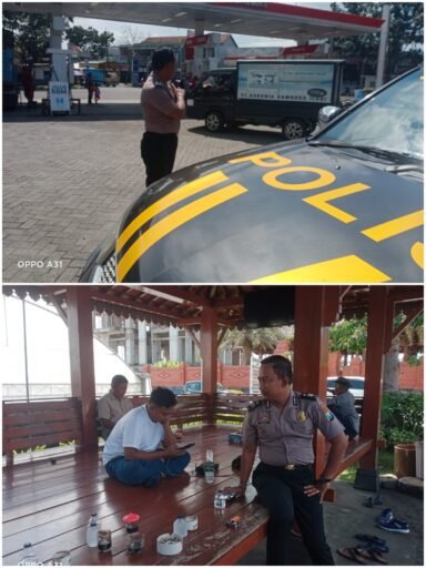 Personil Polsek Ngimbang Intensifkan Patroli Di Obvit Guna Cegah Kriminalitas di Siang Hari