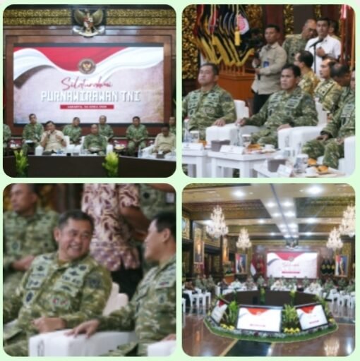 *Perkuat Sinergi Pertahanan Negara, Kasad Hadiri Pertemuan Purnawirawan*