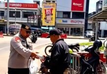 Dukung Program Presisi Kapolri,Kapospol KM 12 Melalui Dakwa.