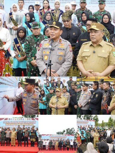 Riau Bentuk Satgas Anti Narkoba, Gubernur dan Kapolda Tegaskan Perang Tanpa Kompromi