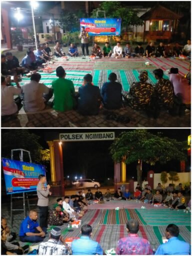 Polsek Ngimbang Gelar Kegiatan Silahturahmi, “SABUK KAMTIBMAS” Jalin Kemitraan Strategis Dengan Masyarakat