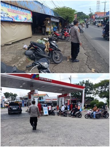 Personil Polsek Ngimbang Intensifkan Patroli Di Obvit Guna Cegah Kriminalitas di Wilayah Ngimbang