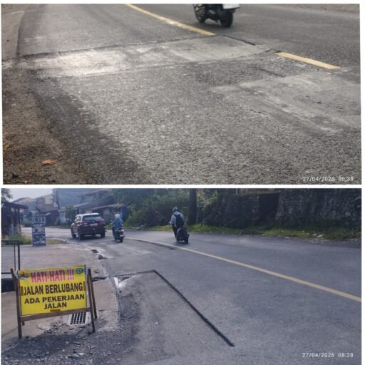 Pengerukan Jalan Belum Tuntas Ditutupi oleh PT AJP, PPK 21 Sebut AMP Ada Kerusakan