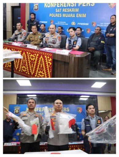 Polres Muara Enim Ungkap Pencurian Ratusan Rolling Door Pasar Inpres, Bupati Apresiasi Kinerja Cepat Aparat