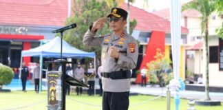 Perkuat Sinergitas,Kapolda SumSel Pimpin Apel Sabuk Kantibmas DiMusi Rawas