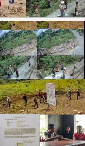 Aneh!!!Diduga Mafia tanah Sokhiaro Halawa Bersama Afri laia