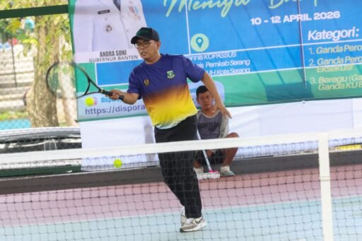 Turnamen Tenis Piala Gubernur 2026 Tak Sekadar Turnamen, Tapi Ajang Silaturahmi Forkopimda