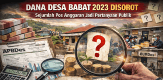 Dana Desa Babat 2023 Disorot, Sejumlah Pos Anggaran Jadi Pertanyaan Publik