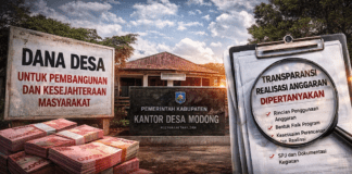 Dana Desa Modong Disorot: Ratusan Juta Digelontorkan, Transparansi Dipertanyakan