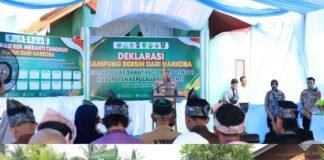 Wakapolda Riau Resmikan Kampung Tangguh Anti Narkoba di Kepulauan Meranti