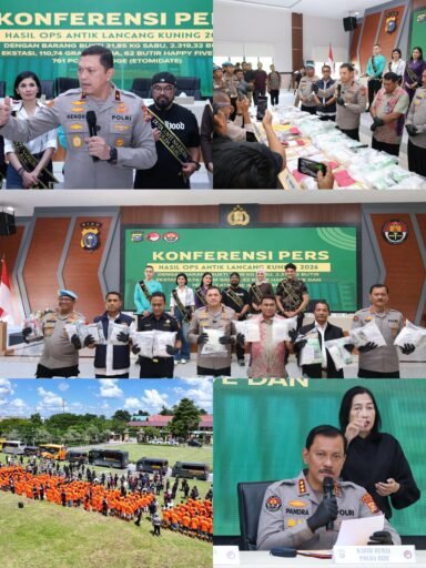 Polda Riau Komitmen Perang Lawan Narkoba, 557 Tersangka Diamankan dalam Operasi Antik LK 2026 Polda Riau Komitmen Perang Lawan Narkoba, 557 Tersangka Diamankan dalam Operasi Antik LK 2026