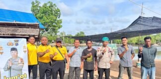 Polres Meranti Rangkul Pemuda Desa gogok Lewat Program Jum’at Curhat