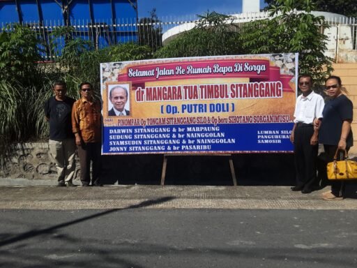 SYAMSUDDIN SITANGGANG SILO SAMPAIKAN UCAPAN DUKA atas BERPULANGNYA AMANG dr TIMBUL SITANGGANG UPAR